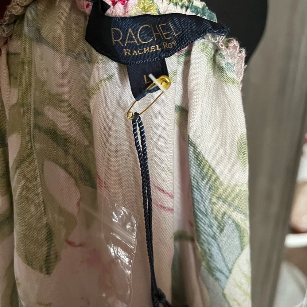 Rachel Roy Colorful Floral Wrap Skirt - Picture 7 of 8